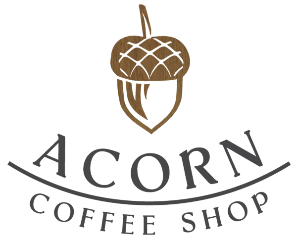 Acorn Coffee Shop Logo